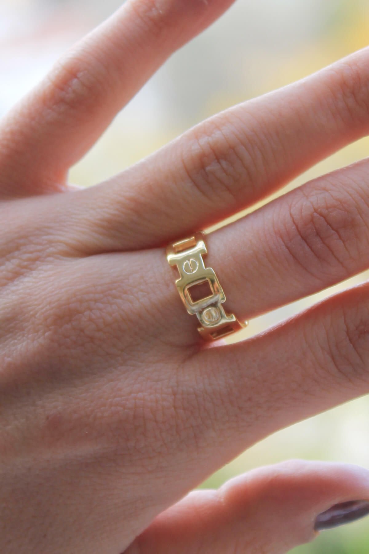 Gold Marka Model Ayarlanabilir Yüzük